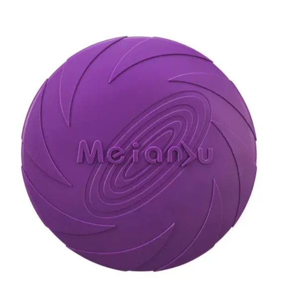 Juego de silicona para perros, discos voladores para entrenamiento, suministros interactivos para mascotas, disco volador de 15/18/22cm