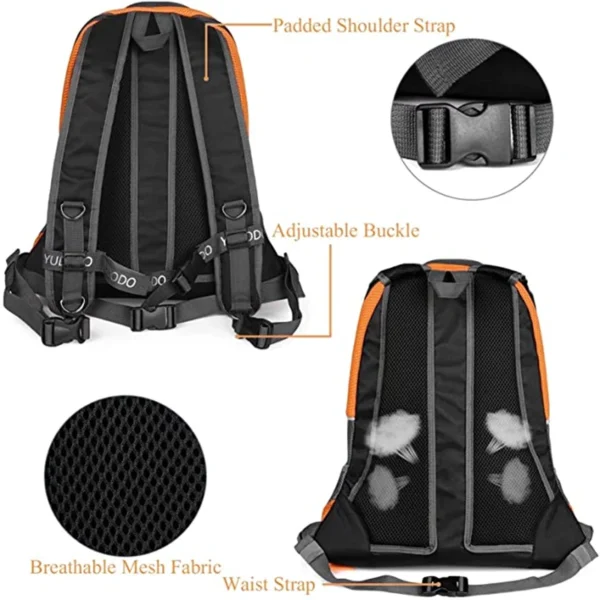 Carrying Pet Cat Dog Backpack Out Walking Travel Portable Transport Bag Animal Backpack Small Dogs Chihuahua Shoulders Backpack